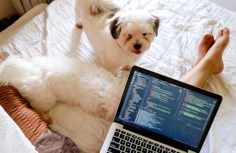 Photo Coding laptop