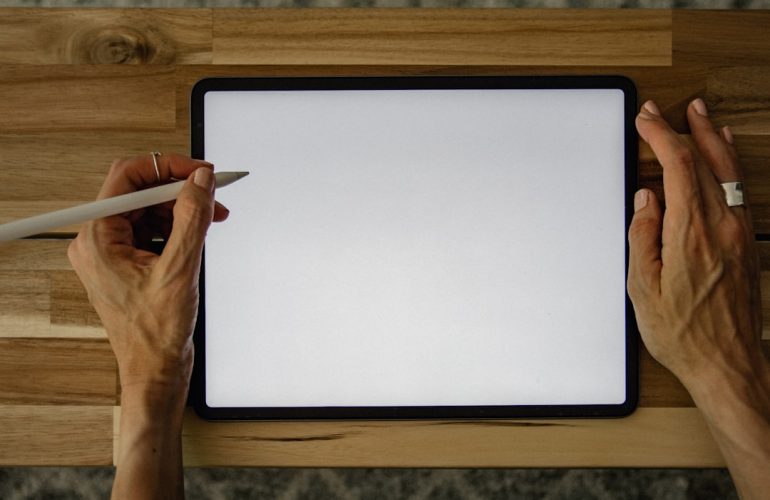 Photo iPad with POS system